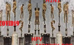 Vaccines have been turned into mass-murdering bioweapons by the genocidal elite of the backroom power elite: THE VACCIN HABITUAL WAS NOT BEGUN WITH COVID19 : or how to sterilize human children who are "excess eaters" with HPV "vaccines"