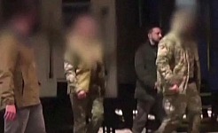 Zelensky flew to the US on a US military plane